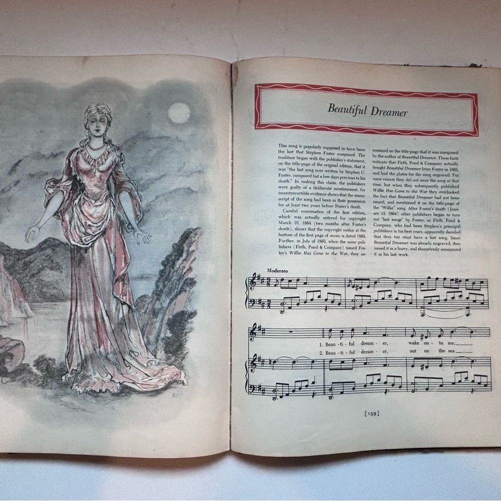 A Treasury of Stephen Foster First Printing 1946 - Picture 9 of 16